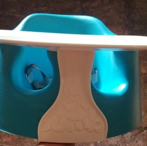 Bumbo seat with try. This is the larger style, floor seat not the smaller one.